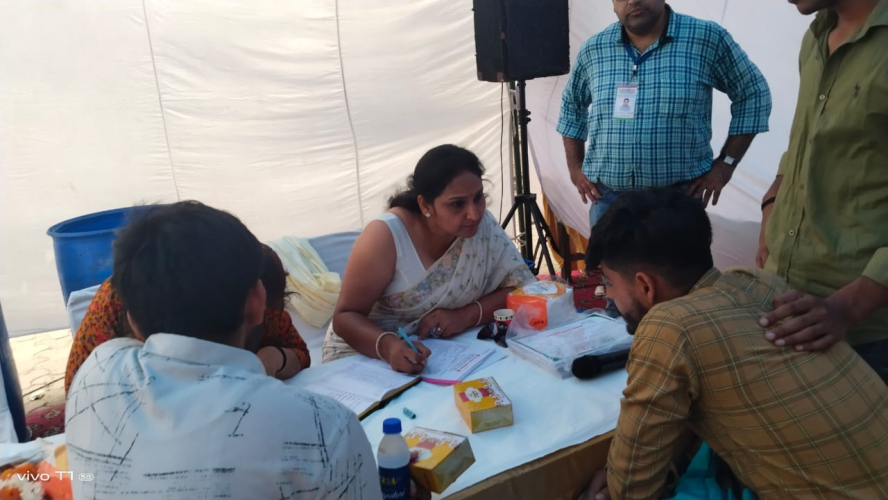 Health and Blood Donation Camp
